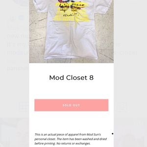 Stoned Pink Panther Mod Sun Shirt